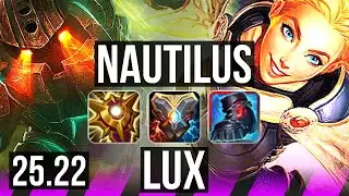 NAUTILUS & Kai'Sa vs LUX & Caitlyn (SUP) | KR Master | 25.22