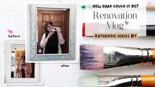 Bathroom Mirror DIY Glow Up | Rosemaling Inspired