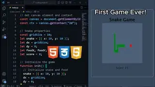 Coding Chronicles: Building My FIRST Game EVER! (Snake Game) [Coding Project no.5]