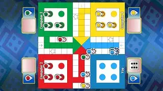 Ludo King 4 Players Match || Kudo King Tips & Tricks || How to win Ludo king || Ludo King Gameplay