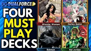 Top 4 Decks to Play in the DC Dual Force Beta!