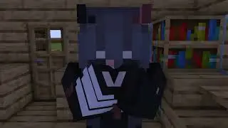 Shrinking in a front of girlfriend (Giantess minecraft animation)