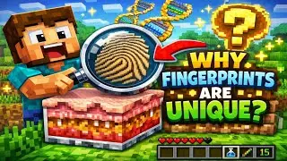 Why Are Your Fingerprints Unique? | Minecraft Animation