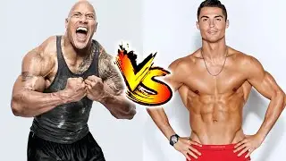 Cristiano Ronaldo VS Dwayne Johnson (The Rock) Transformation ★ From Baby To 2026