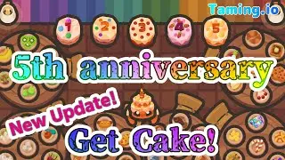 Taming.io 5th Anniversary &ndash; Get the Birthday Cake!