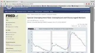Using the Federal Reserve's Economic Data Website