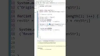 Reverse a String 