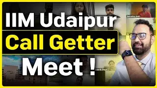 IIM Udaipur Call Getters Meet | How to Crack Interviews | CATKing Alumni Meet