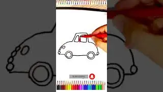 How to draw a car for children | Как нарисовать машину для детей | How to draw a car for children