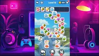 Tile Explorer Level 13 Complete Gameplay 🧩 | Satisfying Puzzle Clear