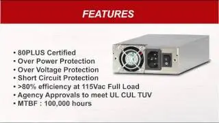 Dynapower USA: SURE STAR High Efficiency 80 PLUS SS-1U40ES Power Supply