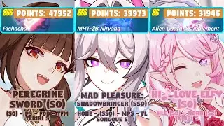 Honkai Impact 3rd: Ex-Memorial Arena | Ver 8.5 W3 | SSS Pishacha, MHT-3B, SS Guard | PS, MPS, HLE