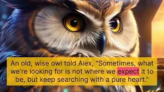Determined to find his lost kite, Alex embarked on an adventurous journey through the forest