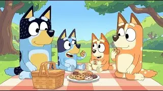 Bluey : The Cookie Picnic That Turned Into a Hilarious Family Surprise! 🍪😂✨