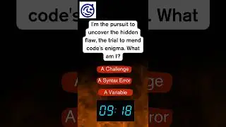Crack the elusive bug #quiz #programmingquiz #programmingchallenge #quiztime  #programmingtest