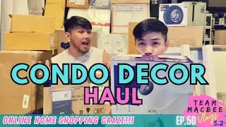 Huge Unboxing HOME DECOR HAUL we ordered online after moving in | Lazada | Team MacBee