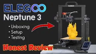 Elegoo Neptune 3 (хорош ли он?) &mdash; распаковка, настройка и честный обзор