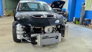 MONSTER BILLET BLOCK BIG TURBO 4G63 MITSUBISHI EVO9 - WICKEDEP RACING 