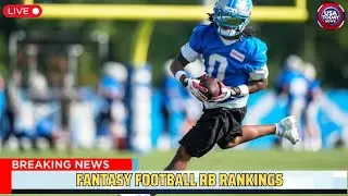 Top Fantasy Football RB Rankings 2025 &mdash; Must Draft Running Backs! । USA TODAY NEWS
