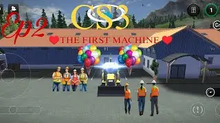 &hearts;️The First Meachine &hearts;️||Construction Simulator 3||Ep2
