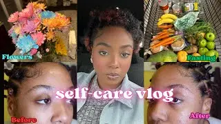 Self Care Day Vlog : Why I Cut My Big Locs, Waxing, + More | CandyGTV