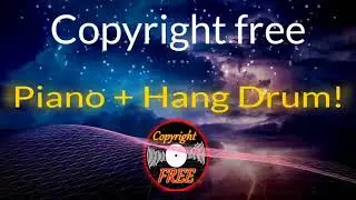 Timelapse of Clouds | Copyright free Ambient Hang Drum Music | Beautiful background music