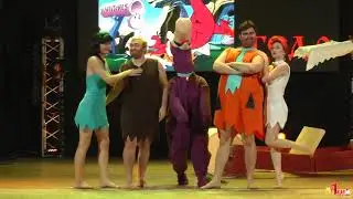 Aki no Yume 2018 Бетти Раббл, Фред Флинстоун, Барни Раббл, Уилма Флинстоун, Дино &ndash; Флинстоуны