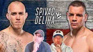UFC Houston: Serghei Spivac vs. Ante Delija Prediction, Bets & DraftKings