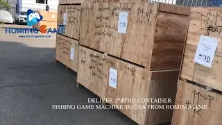 2020+11+25+Delivering+1+40HQ+Container+HOT+SALE++Fishing+Table+Game+Machine+To+USA+By+HomingGame