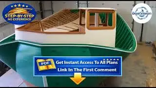 Build a Tugboat From Scratch Amazing DIY Boat Building Plans Anyone Can Follow