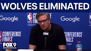 Minnesota Timberwolves season ends in 124-94 blowout loss to Thunder [FULL PRESSER]