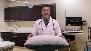 RONKOFF ADJUSTABLE MEMORY FOAM PILLOW