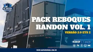 RCSHOP ETS 2: Pack de Reboques Randon - Volume 1