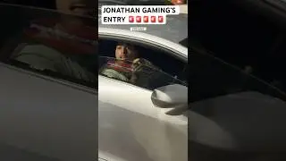 WORLD FAMOUS ESPORTS GAMER JONATHAN GAMING&rsquo;S ENTRY IN HIS NEW LAMBORGHINI HURACAN EVO #SHORTS#INDIA