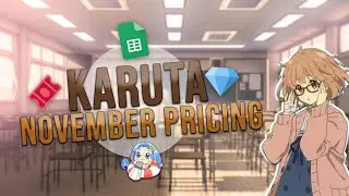 (NOVEMBER) KARUTA PRICING GUIDE