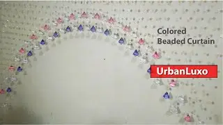 Acrylic crystal Beaded Curtain for Luxury Living Room/amazing Crystal curtain for your dream home