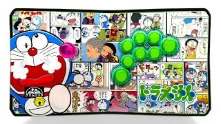 Doraemon themed DIY Fightstick Build!