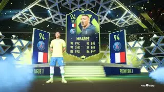 ОБЗОР ПЛЕЕРА 94 POTM MBAPPE!!! СТОИТ ЭТА КАРТА МОНЕТОВ?? FIFA 22 Ultimate Team