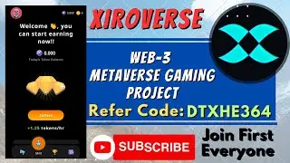 Xiroverse Airdrop | Web3 & Metaverse Gaming Project  #XIRO Token Mining, New Free Mining Site