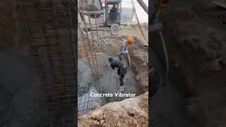 Concrete Vibrator #construction #civilengineering
