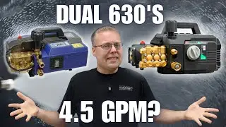 4.5 GPM? | Dual AR630 Pressure Washers | Old & New