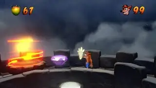 Crash 1 - Lights Out Purple Gem (no deaths)