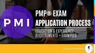 PMP&reg; Exam Application Process