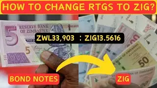 HOW TO CONVERT YOUR ZWL BALANCES TO THE NEW ZIMBABWE GOLD ZiG CURRENCY