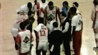 Cholet bat le Real Madrid avec un &eacute;norme Graylin Warner!  match retour Coupe des Coupes 1989