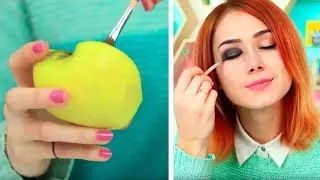 Life Hacks F&uuml;rs Makeup In Der Schule! /  17 M&ouml;glichkeiten Makeup In Klasse Zu Schmuggeln