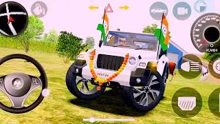Modified Mahindra Thar😈Games:Indian White Thar (Gadi Wala Games) Car Game Android Game - #2026 