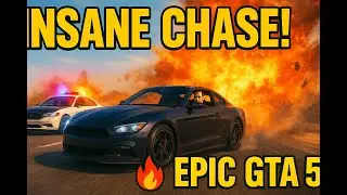 GTA 5 Insane Chase & Explosions | Epic Gameplay Highlights 2025