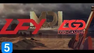 LFY vs LGD Game 5  2017 Mars Dota 2 League Highlights Dota 2