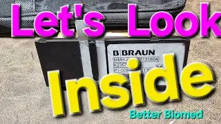 Inside a B Braun Battery